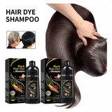 Champú Caliente Para Oscurecer El Cabello A Base De Hierbas,