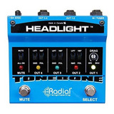 Pedal Selector De Amplificador De Guitarra Con Faros De Inge