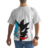 Camiseta Oversize Rick And Morty