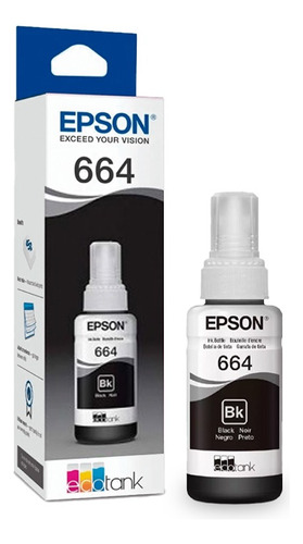 Tinta Epson 664 Original Para Impresa L210 L220 L355 L555