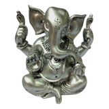 Ganesha Hindu En Resina Con Portavela