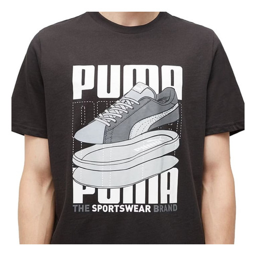 Playera Puma Graphics Sneaker Tee 677186 01