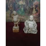 Dos Antiguas Figuras De Buda