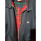 Campera Harrington Azul( No Es Fred Perry)