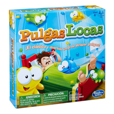 Juego de Mesa Hasbro Pulgas Locas con Accesorios para Más de 4 Años | Envío gratis