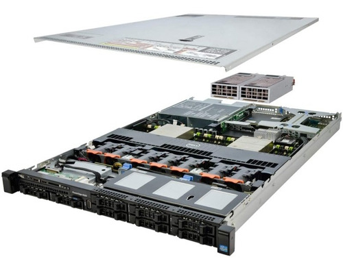 Servidor Dell Poweredge R620 2x Deca-core 96gb 2.4tb