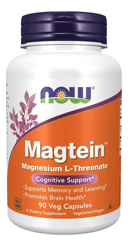 Original, Magtein Magnesium L-threonate Now, 2000 Mg, 90 Cap