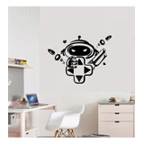 Vinilo Decorativo Gamer Sticker De Pared 55x72cm