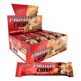 Barra De Proteína Integralmédica Protein Crisp 12 Un Sabores Sabor Peanut Butter