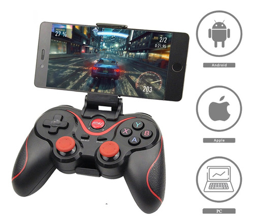 X3 Teléfono Móvil Bluetooth Inalámbrico Android Gamepad + So