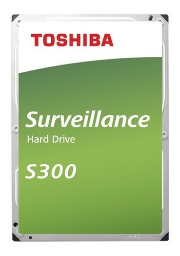 Disco Duro Interno Toshiba S300 Surveillance 6 Tb 3.5 PuLG Color Verde