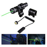 Kit Completo Esporte Airsoft Caça Mira Laser Verde Montagem