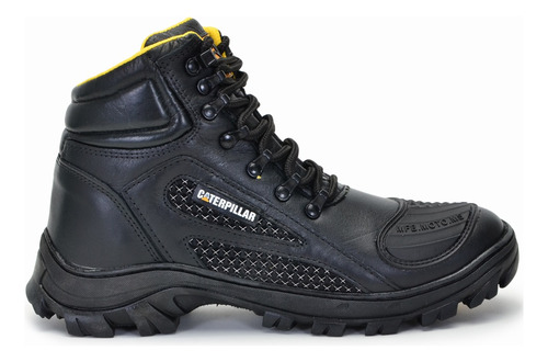 Bota Men Coturno Adventure Ccaterpillar 100%couro Lançamento