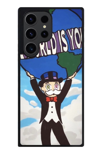 Funda Protector Para Samsung Monopoly El Mundo Es Tuyo Moda