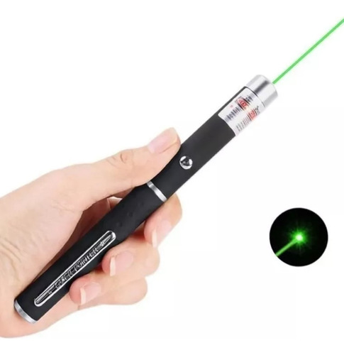 Puntero Laser Potente Verde Punto O Efecto Lluvia Genial