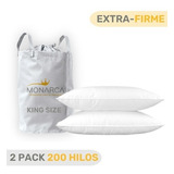 Almohada Extra-firme Monarca King Size 2 Pack