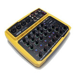 Mixer Consola Novik Nvk-i08bt 8 Ch Usb Rec&play Amarillo Gfx