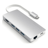 Hub Satechi Adaptador Multipuertos 8 En 1 Usb-c V2 St-tcma2s