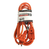 Extensión Eléctrica Naranja 3m