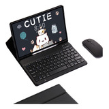 Funda, Teclado Y Ratón Para Galaxy Tab A9 8.7 2023 Sm-x110/x