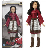 Boneca Princesa Mulan Traje Guerreira Disney Hasbro E8633