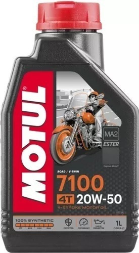 Aceite Motul 7100 Sintetico 20w50 R6r R1 Gsxr 1000rr Pulsar