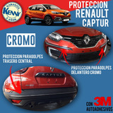 Protección Paragolpes Renault Captur Cromo + 3m Kenny