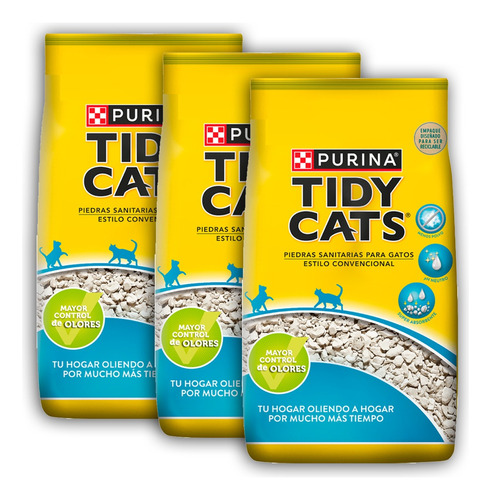 Piedras Piedritas Sanitarias Gatos Absorbente Tidy Cat 5 Kg