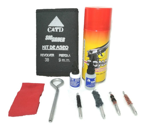 Kit De Limpieza Para Pistolas Revolver 38 9mm Traumat+ Zonax