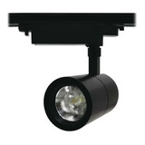 Trilho Eletrificado 1 Metro Com 4 Spot Led 15w Bivolt Preto