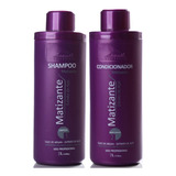 Kit Shampoo E Condicionador Matizante Aramath Profissional