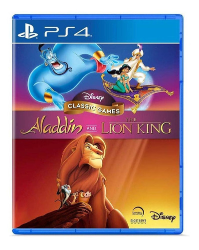 Aladdin E O Rei Leão Ps4 Físico