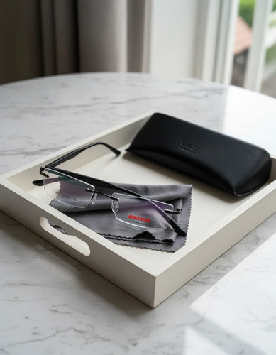 Lentes Rectangulares, Volados Ligero Y Flexible Unisex