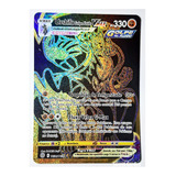 Carta Pokémon Urshifu Vmax Dourado Astros Cintilantes Copag