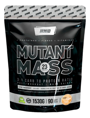 Mutant Mass 1,5kg Star Nutrition (sabor Banana)