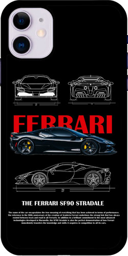 Funda Para Celular Diseño Auto Coche Ferrari Sf90 Stradale