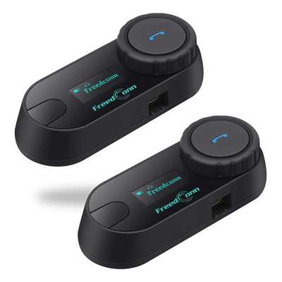 Intercomunicador Bluetooth Freedconn T-com Sc Para Motocicle