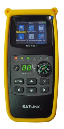 Localizador De Satélite Satlink Ws-6933 Medidor Digital 2023