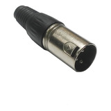 Conector Ficha Canon Xlr Macho 3 Pines