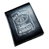 Billetera Diseño Jack Daniels Cuero-pu Suave Ligera