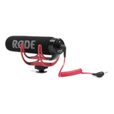 Microfone Rode Videomic Go Cor Preto