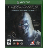 Shadow Of Mordor Game Of The Year Edition, Caja Original
