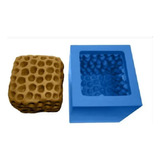 Molde Forma Silicone Vela Sabonete Resina Favo Mel Luxo