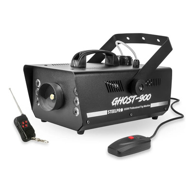 Camara De Humo Ghost 900w Steelpro Con Control Inalámbrico Color Negro | Envío gratis