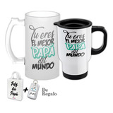 Pack Shopero + Mug Térmico Personalizado (dia Del Papá)