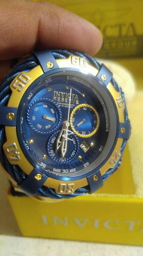 Reloj De Caballero Invicta Bolt Reserve Enorme