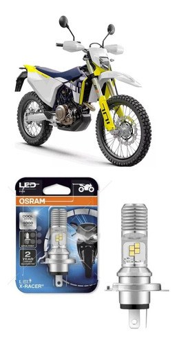 Cree Led Moto Osram H4/hs1 Husqvarna 701 Enduro