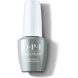 Opi Gel Color Milan - Suzi Talks With Her Hands Color Gris Oscuro