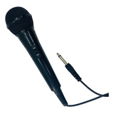 Microfono Karaoke Con Cable Dinamico Pc Ficha 6,5mm