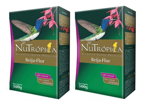 Néctar Nutrópica Para Beija-flor 500g Kit 2 Unidades